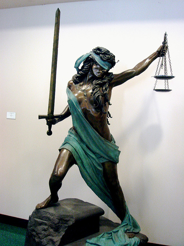 fierce Lady Justice